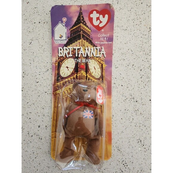Ty Britannia The Bear Mcdonalds Beanie Babies 1999 - Picture 1 of 4
